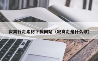 云梦寂寞行走素材下载网站（寂寞走是什么歌）